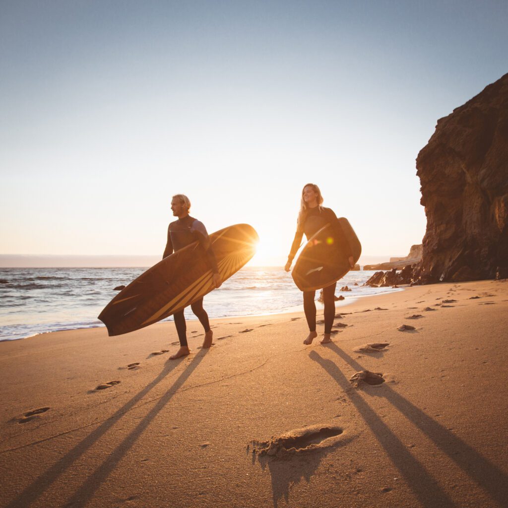 Surfboards Made From Reclaimed Wood