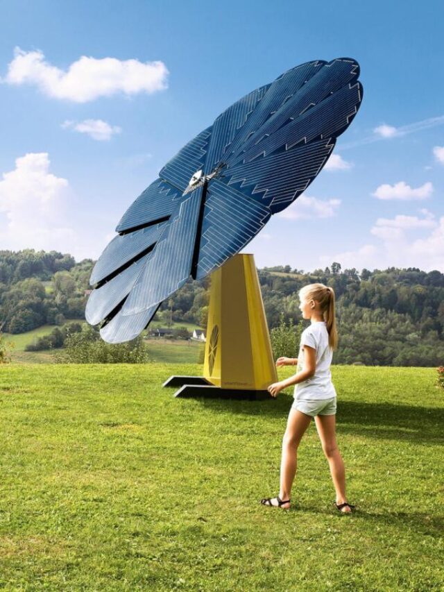 Smartflower Solar Sculptures Mimic A Sunflower To Track The Sun