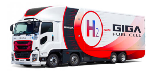 Isuzu hydrogen powered truck
