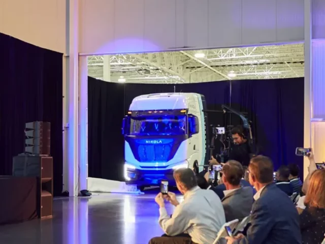 Nikola Celebrates the Commercial Launch of Hydrogen Fuel Cell Electric Truck in Coolidge, Arizona