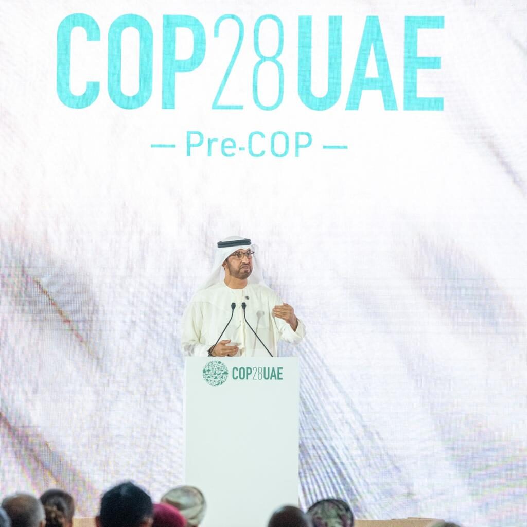 Sultan Al Jaber, the UAE COP28 president delivered his message for the importance of the COP process