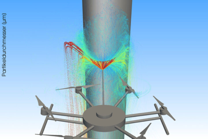 Drones protect wind turbines from ice