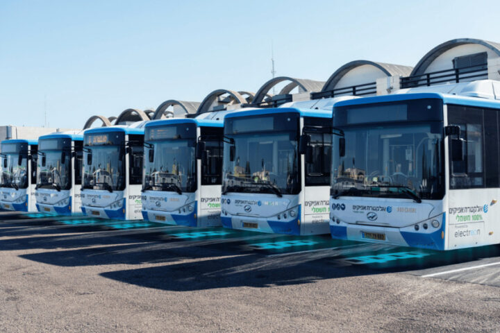 Electreon Unveils the World's First Commercial Wireless Charging Terminal for Buses in Israel