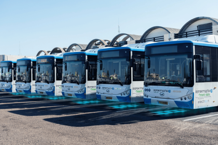 Electreon Unveils the World's First Commercial Wireless Charging Terminal for Buses in Israel