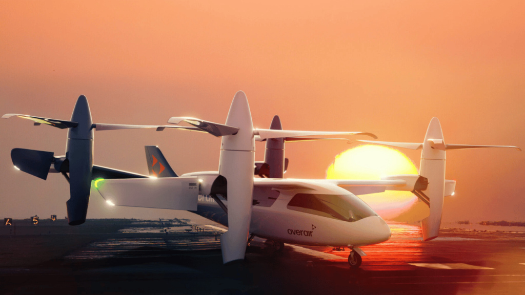 Butterfly eVTOL Prototype, Photo Source Overair