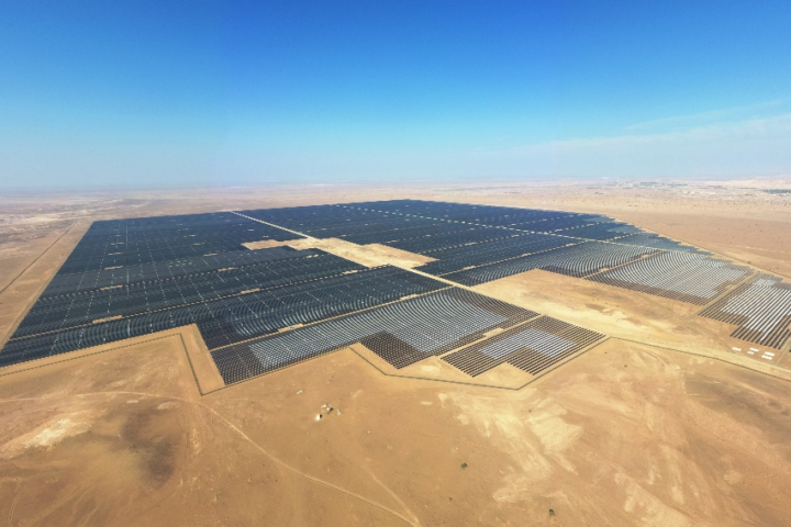 Photo of 575 MW Ibri 2 project in Oman