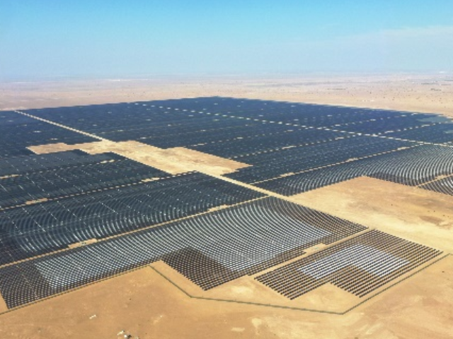 Photo of 575 MW Ibri 2 project in Oman