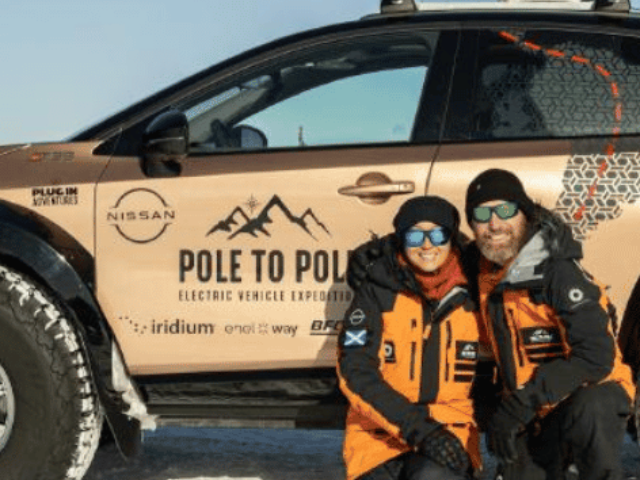 Pole to Pole electric vehicle expedition reaches the South Pole