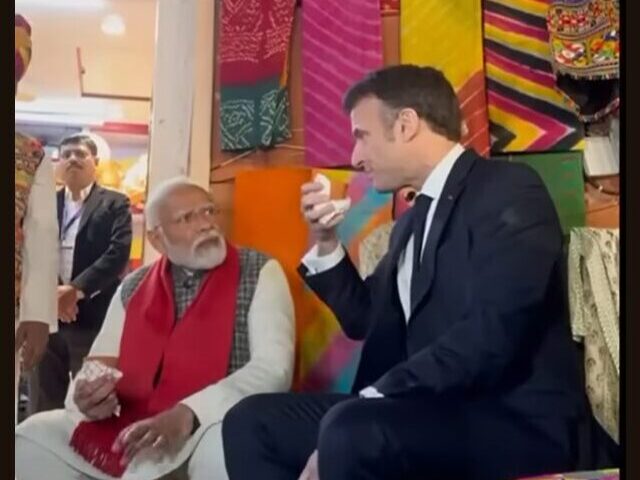 modi macron meeting