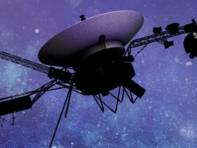 Artist’s illustration of one of the Voyager spacecraft. Credit: Caltech/NASA-JPL