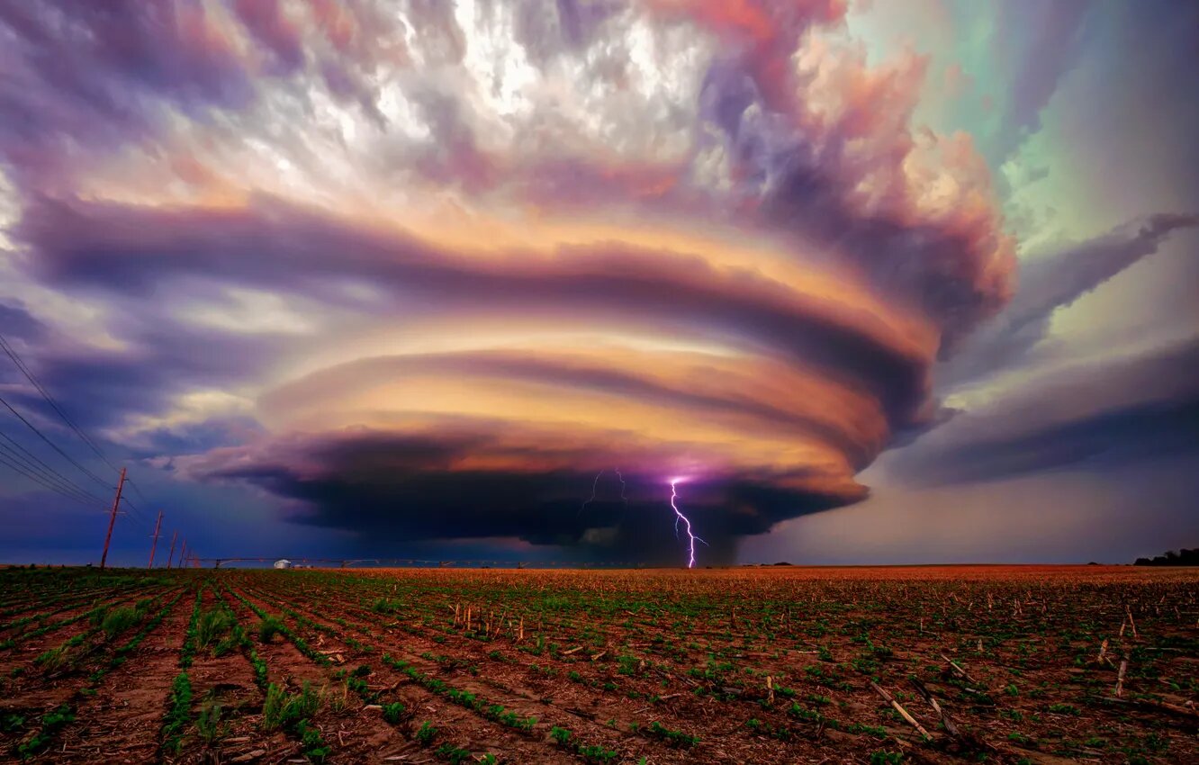 Potent Storms as Tornado