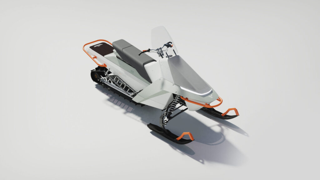 Vidde's Alfa Electric Snowmobile