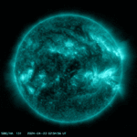A SUPER-SYMPATHETIC SOLAR FLARE, Photo Credit: Spaceweather.com