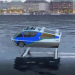 Trident LS-1 - The World’s First Hydrofoil Electric Car-Boat. ( Source: Poseidon AmphibWorks Corporation )