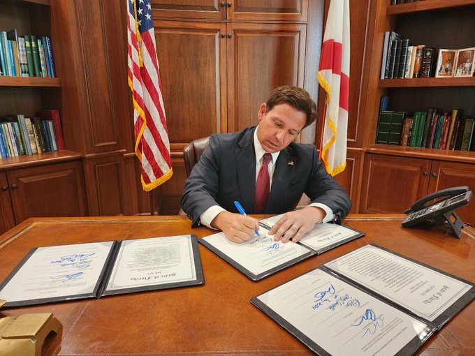 46th Governor of the great state of Florida.( twitter)