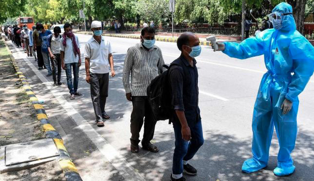 Health checks in India during Pandemic