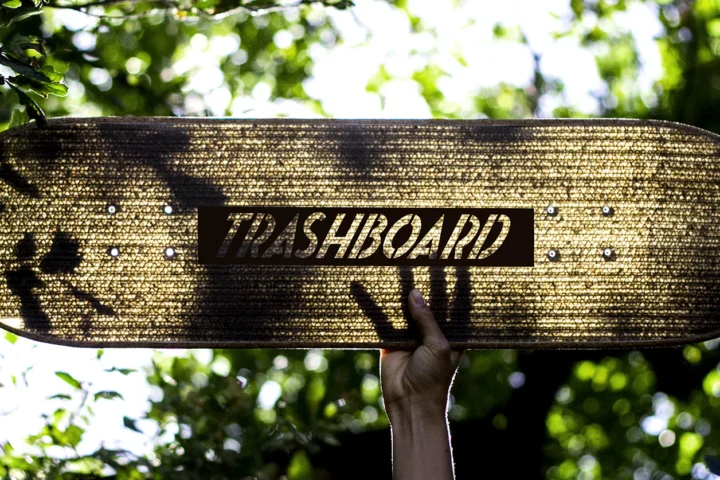 Trashboard Skate Board, Photo Credit: Trashboard.fr