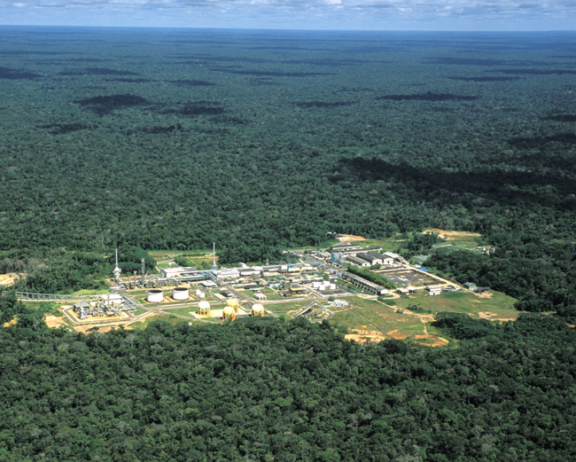 Urucu Operational Center. Photo courtesy Petrobras(Source: appel.nasa.gov)