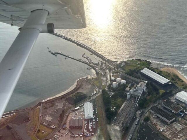 The sky’s the limit for Hysata ✈️ Our team recently took to the skies to capture stunning aerial shots of our state-of-the-art 8000m2 factory in Port Kembla. Photo Credit: Hysata (X formerly Twitter)