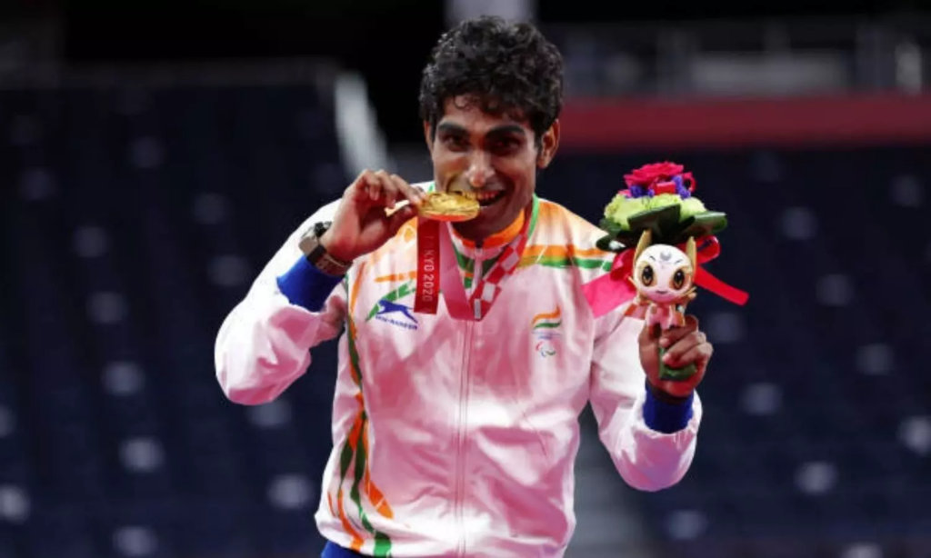 Pramod Bhagat Smashes His Way For A Wins Gold Medal.