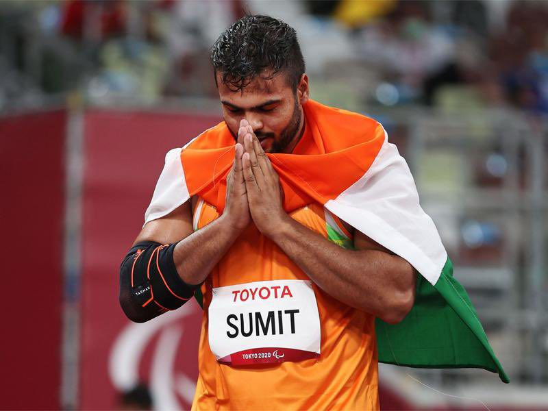 Sumit Antil Wins Gold By Breaking A World Record