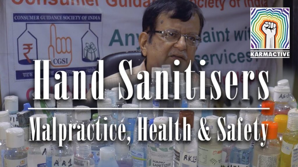 Hand Sanitisers : Malpractice, Health & Safety