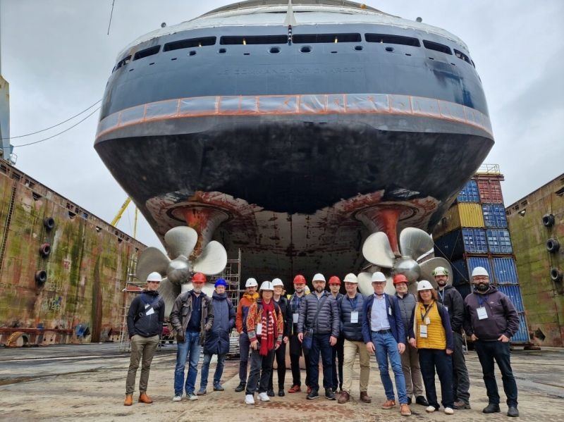 The NEMOSHIP consortium met on 5 April for a technical meeting focusing on PONANT’s ship, “Le Commandant Charcot.