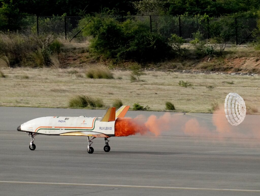 ISRO's RLV-LEX-03 Pushpak,Photo Source-ISRO