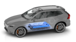 The battery inside an electric vehicle - Image Source - CATL