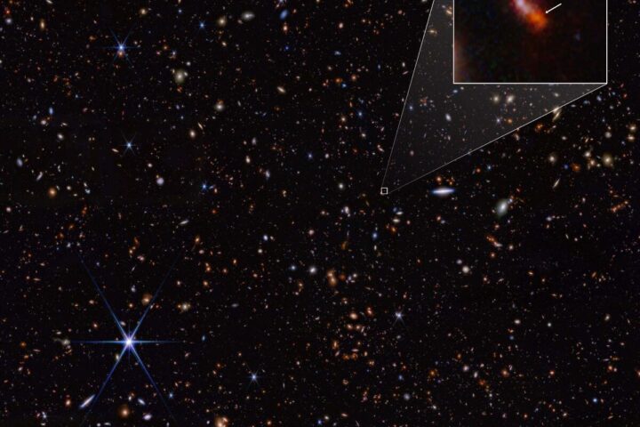 James Webb Spots Universe's Oldest Known Galaxy: Light from 290 Million Years After the Big Bang