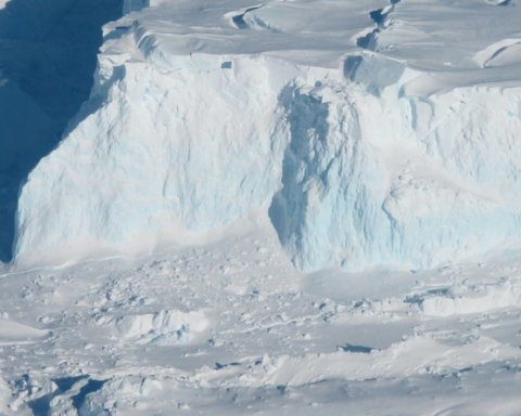 A new NASA study finds that Thwaites' ice loss will continue, but not quite as rapidly as previous studies have estimated. Photo Credit: NASA/James Yungel {CC BY-NC 2.0}