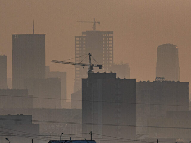 Buildings in Ulaanbaatar obscured by smog. Ulaanbaatar is one of the most polluted cities in the world. Phtoto Source - Asian Development Bank , CC BY-NC-ND 2.0