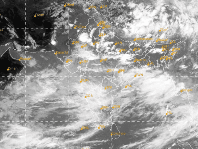 The infrared 1 channel (10.8 µm) belongs to the Infrared window region (10-12µm) of the electromagnetic spectrum. It provides quantitative measurements of temperature of the underlying surface or clouds. Date 25/07/2024. Photo Source- IMD