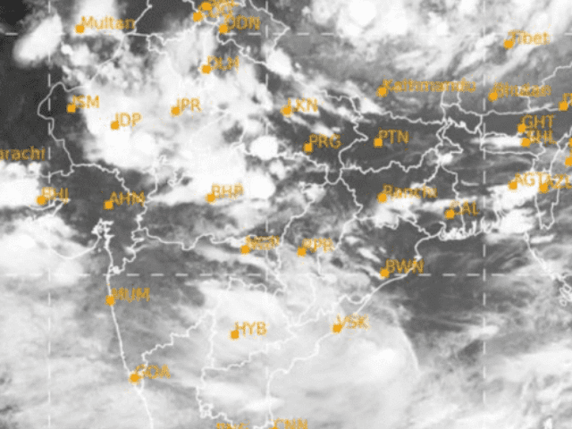 Satellite image of the infrared 1 channel (10.8 µm) belongs to the Infrared window region (10-12µm) of the electromagnetic spectrum. It provides quantitative measurements of temperature of the underlying surface or clouds. Date- 18/7/2024. Source-IMD.