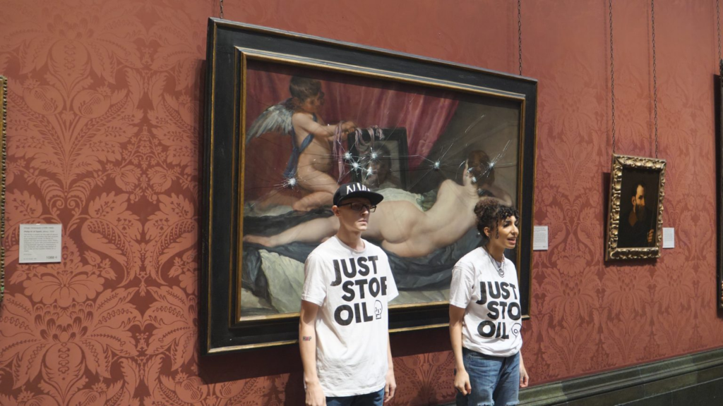 Just Stop Oil's Hammer Strike on Historic Venus Painting Echoes Suffragette Fury
