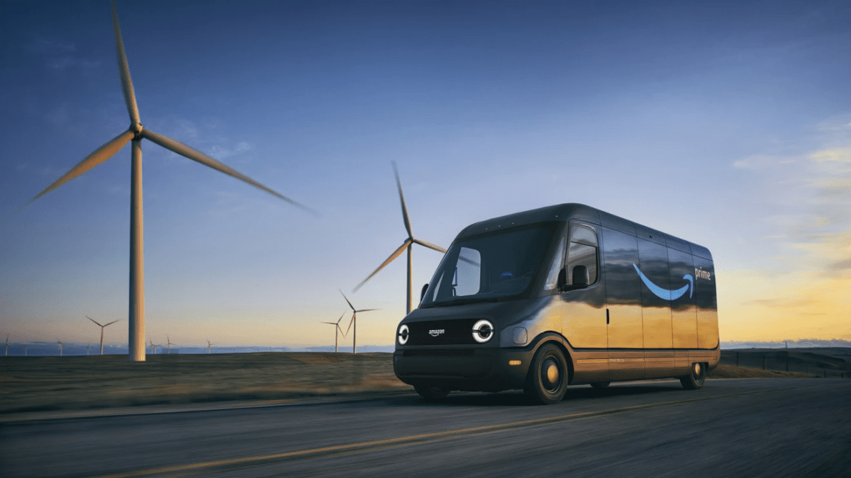 Amazon is committed to decarbonizing its delivery fleet and has rolled out more than 10,000 custom electric delivery vans across the U.S.