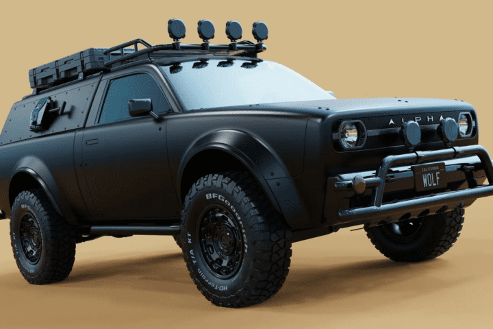 Unveiling NIGHTWOLF™, Alpha Motor Corporation's latest electric truck, tailored for off-road adventures and eco-conscious thrill-seekers.