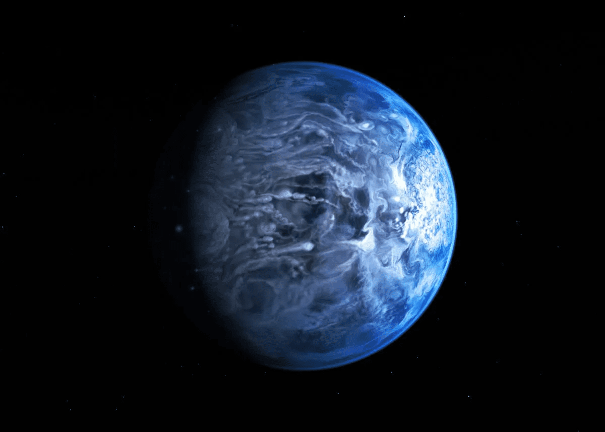Exoplanet HD189733b