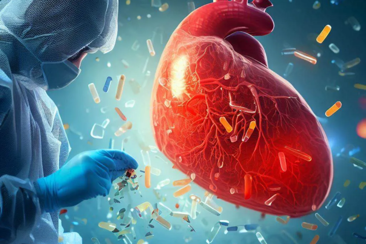 microplastics in heart
