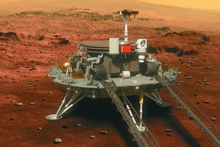 China has landed a rover on Mars for the first time