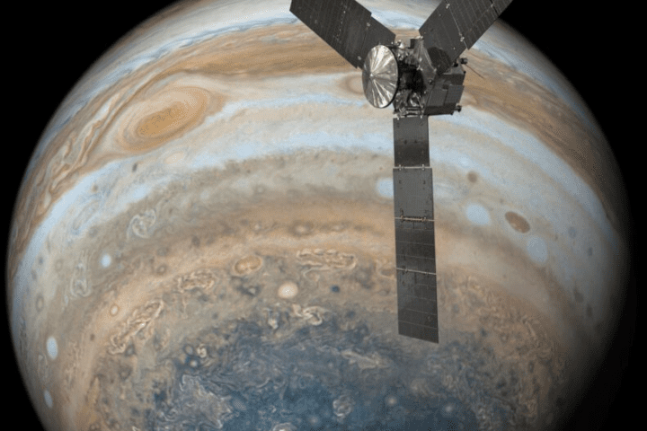 Exploring the Mysteries of Jupiter: JunoCam Captures Stunning Images of Jupiter as NASA Marks 50th Close Pass