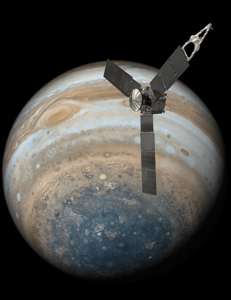 Exploring the Mysteries of Jupiter: JunoCam Captures Stunning Images of Jupiter as NASA Marks 50th Close Pass