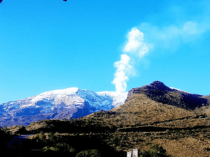 Experts have warned about the Nevado del Ruiz volcano eruption in Colombia, as it is showing signs of increased activity.