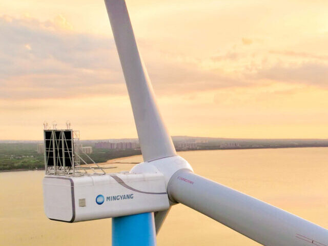 MySE 16-260, OFFSHORE WIND TURBINE. PHOTO SOURCE: https://www.myse.com.cn/en/