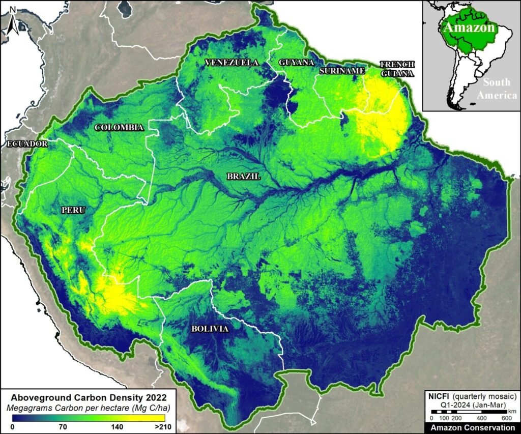 Above Ground Carbon Density 2022.