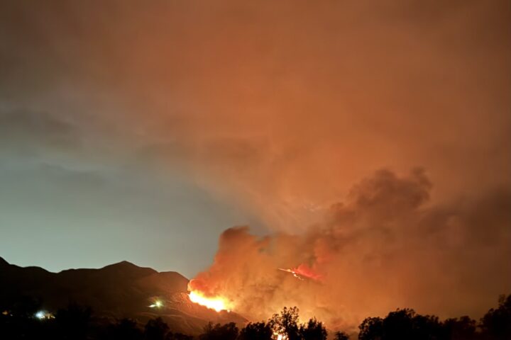 An explosive 5,432 acres fire in Trabuco Canyon.