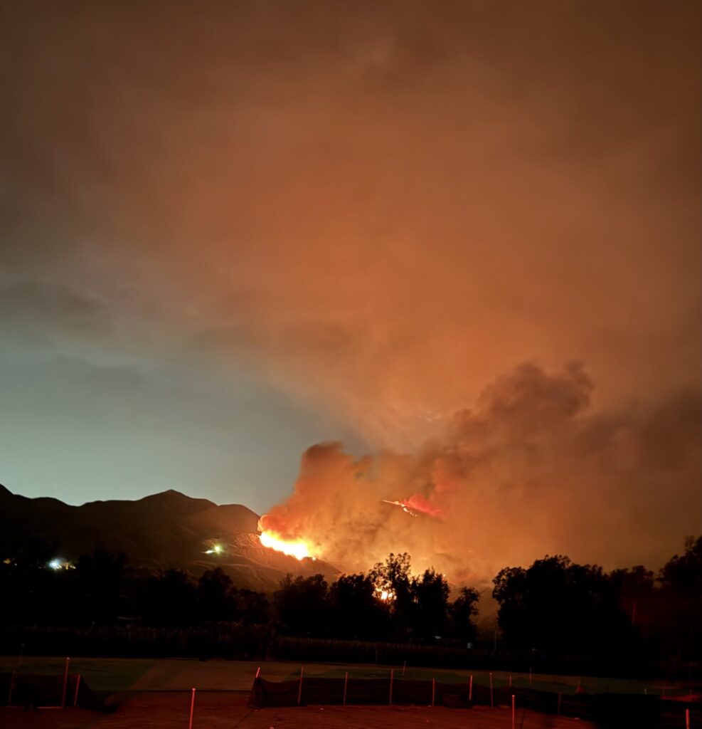 An explosive 5,432 acres fire in Trabuco Canyon.