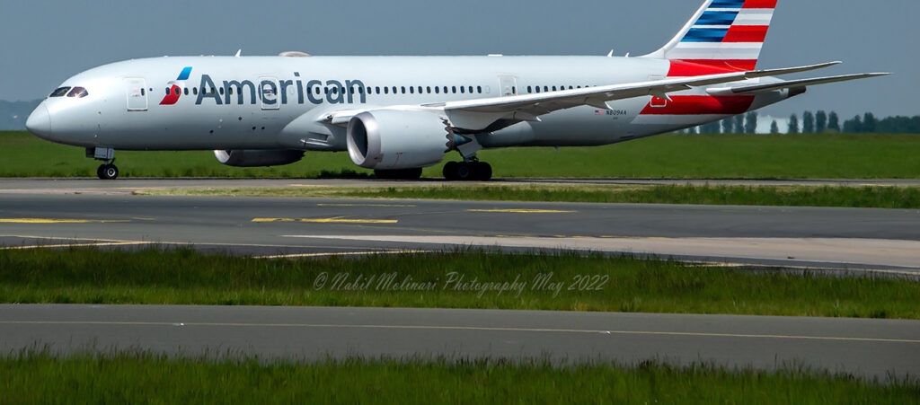 American Airlines N809AA Boeing 787-8 Dreamliner