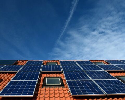 Solar System Roof Power Generation.