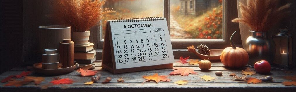 1st October calendar.